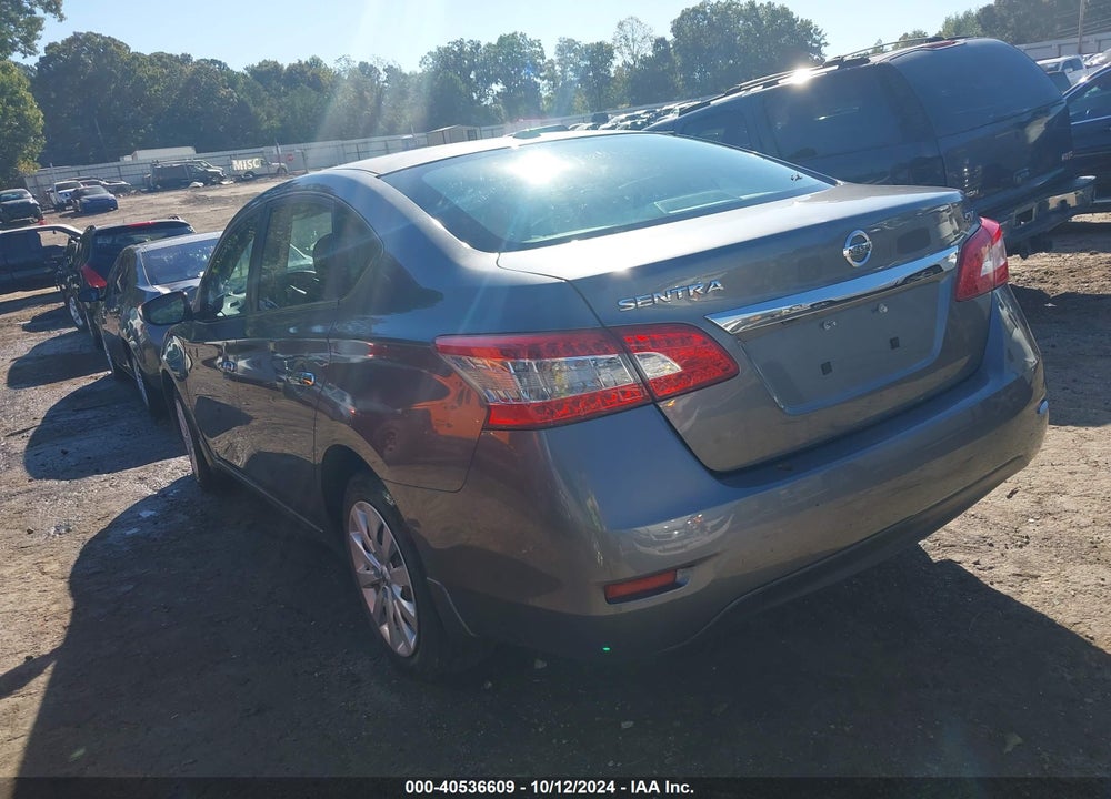 2015 NISSAN SENTRA SV VIN: 3N1AB7AP4FY377080
