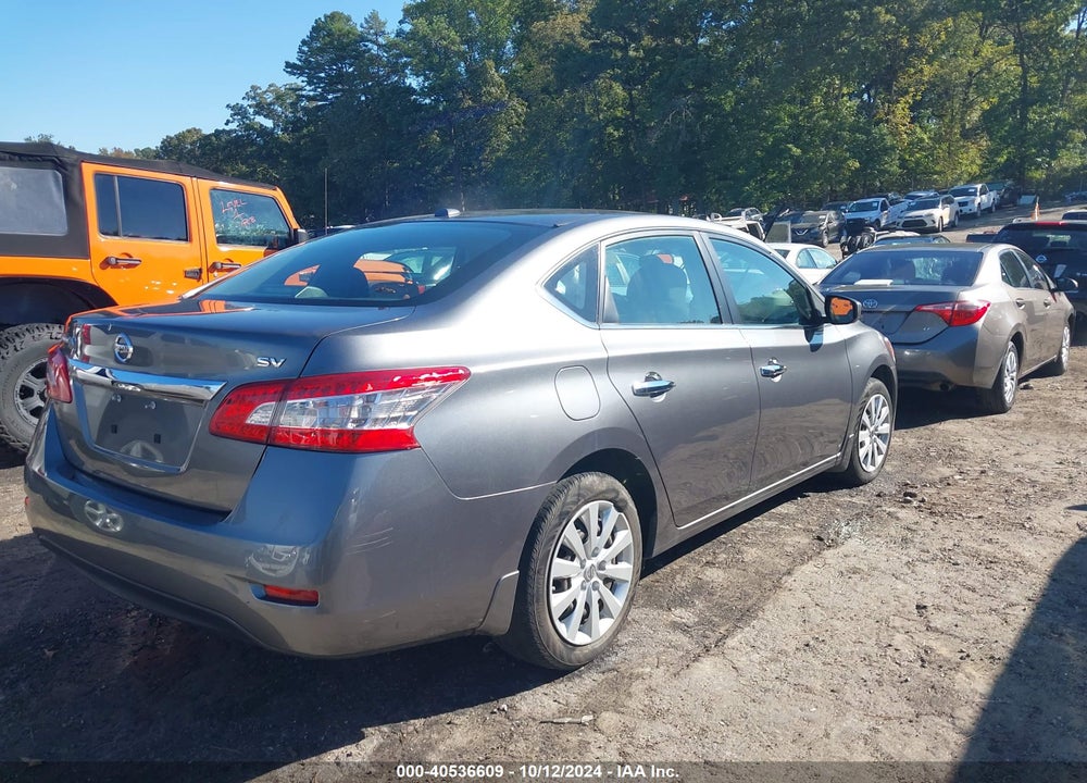2015 NISSAN SENTRA SV VIN: 3N1AB7AP4FY377080