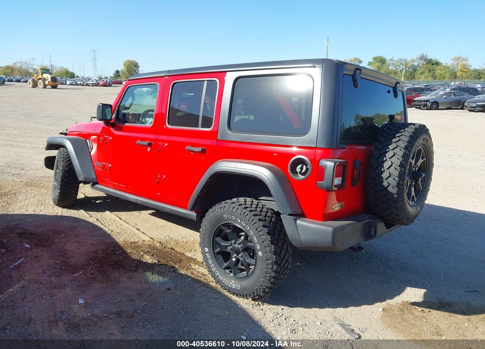 2021 JEEP WRANGLER UNLIMITED WILLYS 4X4 VIN: 1C4HJXDN5MW814694