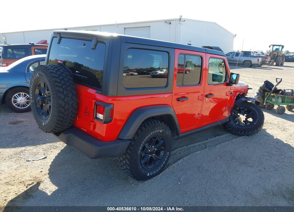 2021 JEEP WRANGLER UNLIMITED WILLYS 4X4 VIN: 1C4HJXDN5MW814694
