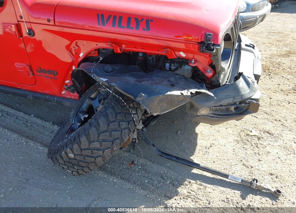 2021 JEEP WRANGLER UNLIMITED WILLYS 4X4 VIN: 1C4HJXDN5MW814694