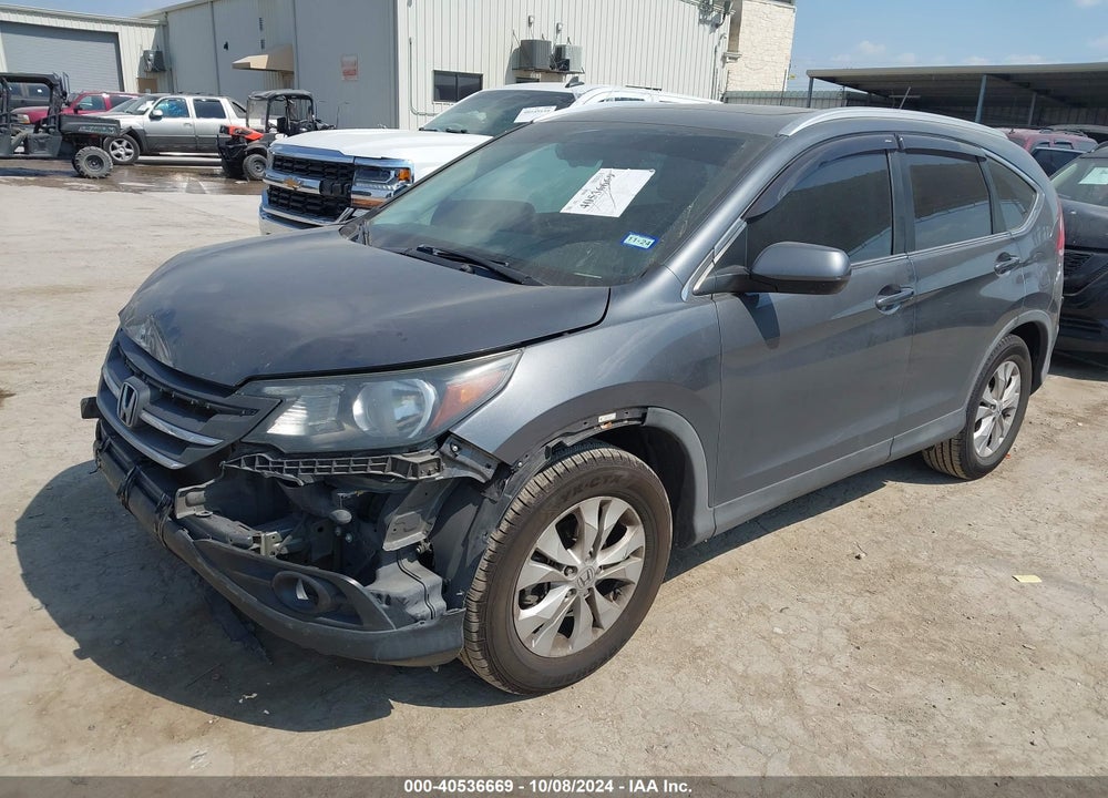 2013 HONDA CR-V EX-L VIN: 2HKRM4H70DH614754