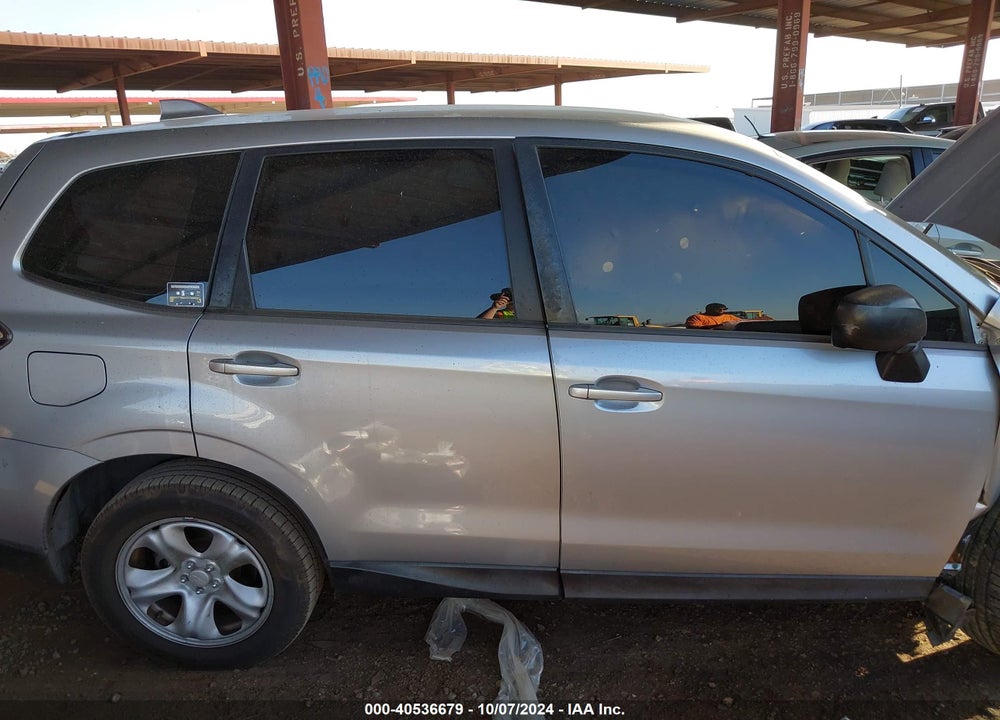 2018 SUBARU FORESTER 2.5I VIN: JF2SJAAC7JG447617