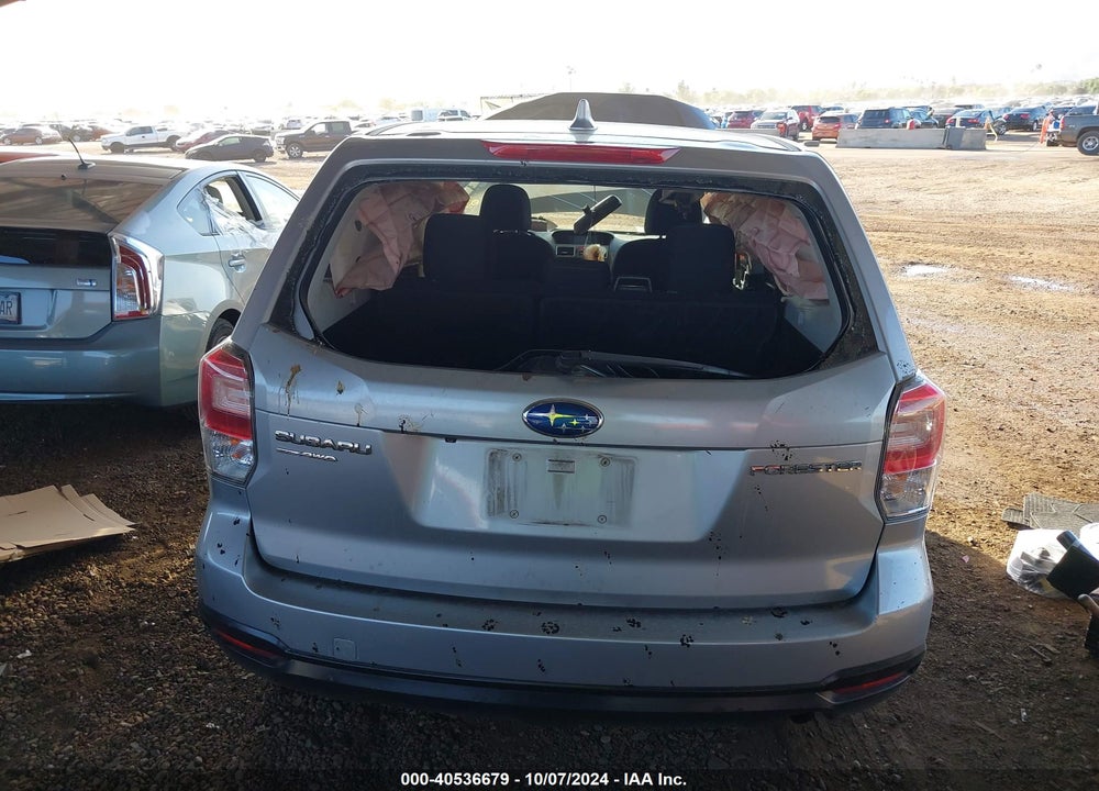 2018 SUBARU FORESTER 2.5I VIN: JF2SJAAC7JG447617