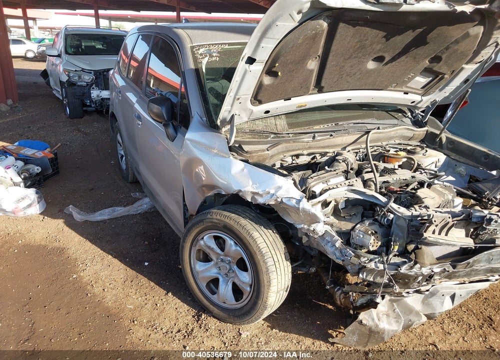 2018 SUBARU FORESTER 2.5I VIN: JF2SJAAC7JG447617