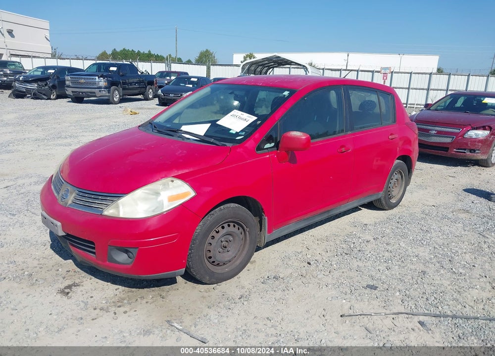 2008 NISSAN VERSA 1.8S VIN: 3N1BC13E98L458408