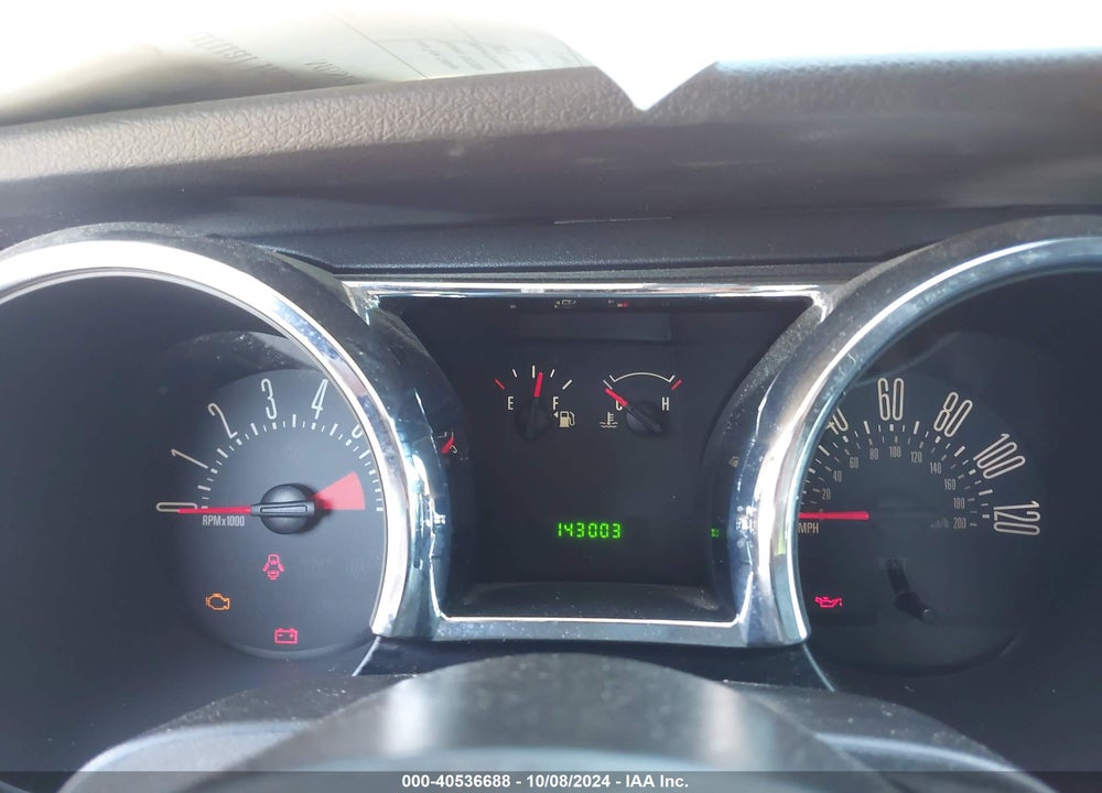 2009 FORD MUSTANG V6/V6 PREMIUM VIN: 1ZVHT80NX95101614