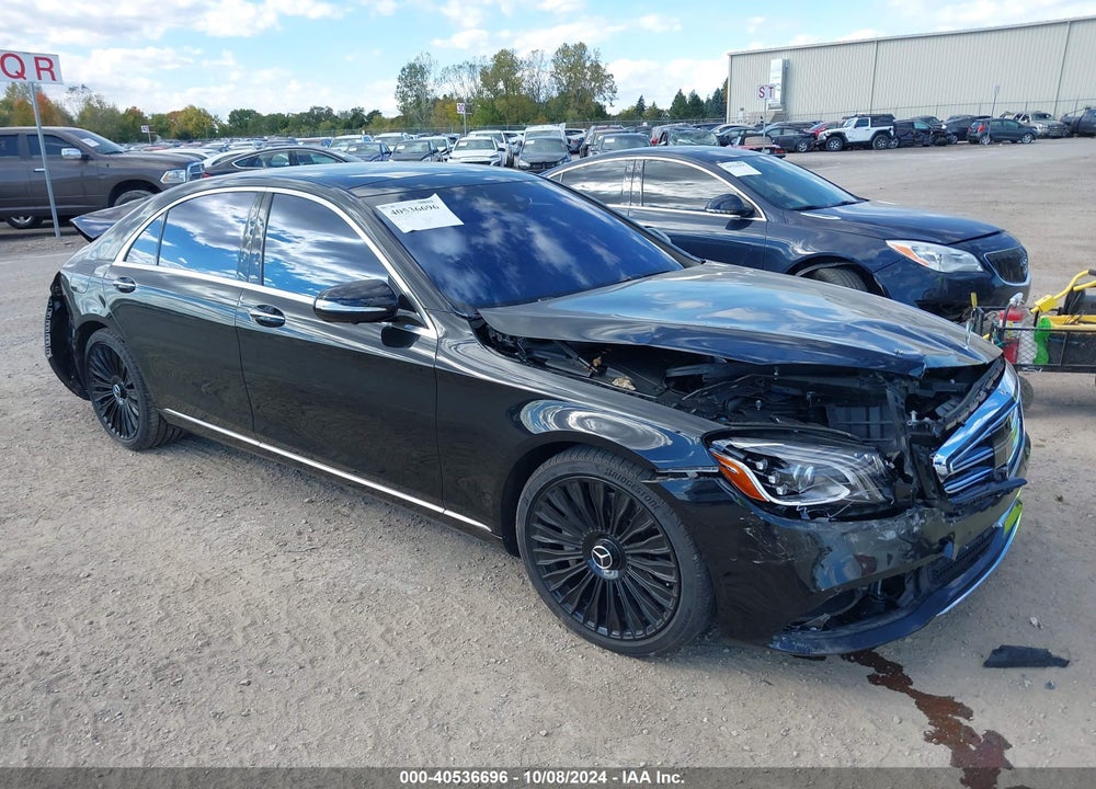 2019 MERCEDES-BENZ S 560 4MATIC VIN: WDDUG8GB0KA431797