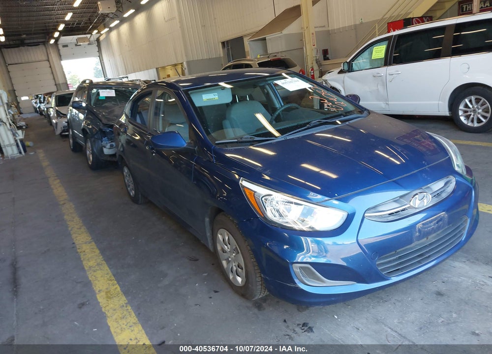 2016 HYUNDAI ACCENT SE VIN: KMHCT4AE1GU105554
