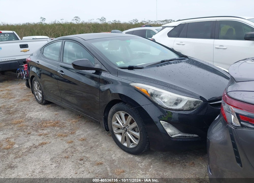 2014 HYUNDAI ELANTRA SE VIN: KMHDH4AE3EU179707