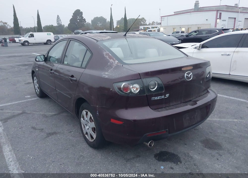 2008 MAZDA 3 I SPORT VIN: JM1BK32G981851167