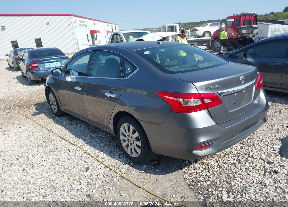 2016 NISSAN SENTRA SV VIN: 3N1AB7AP0GY234712