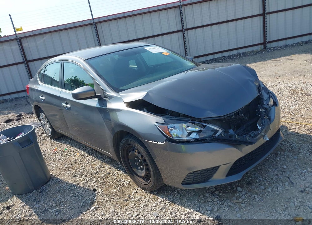 2016 NISSAN SENTRA SV VIN: 3N1AB7AP0GY234712