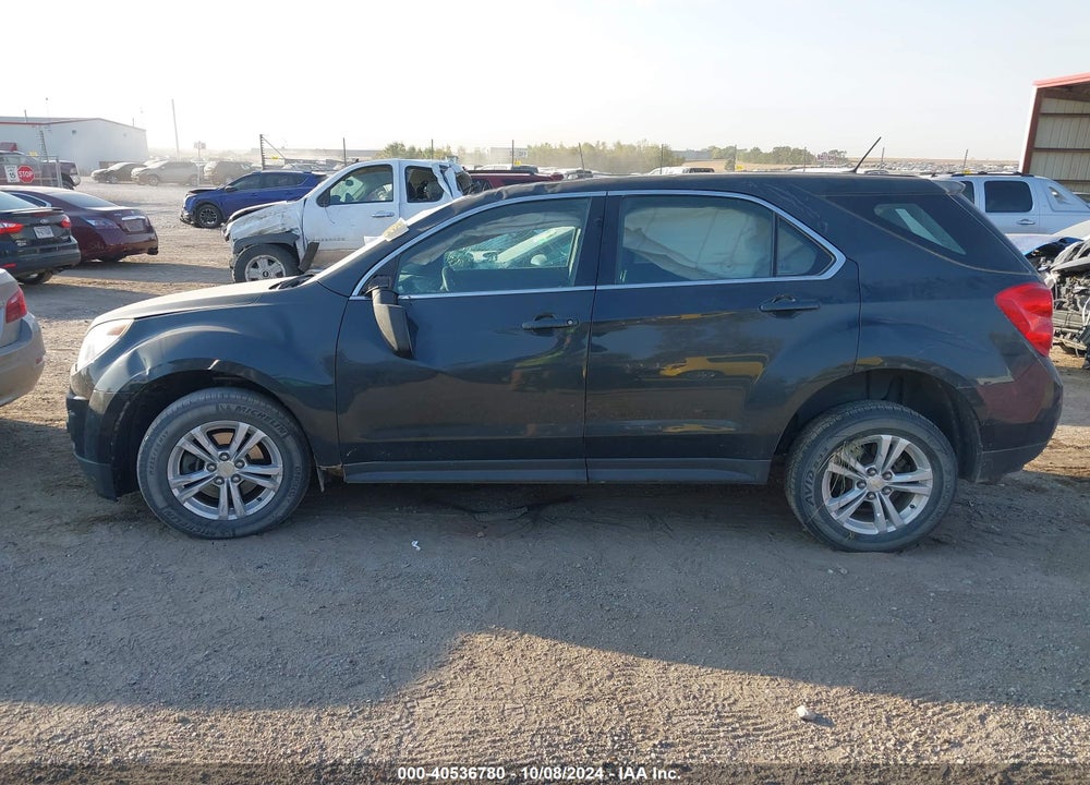 2013 CHEVROLET EQUINOX LS VIN: 2GNALBEK9D1168982