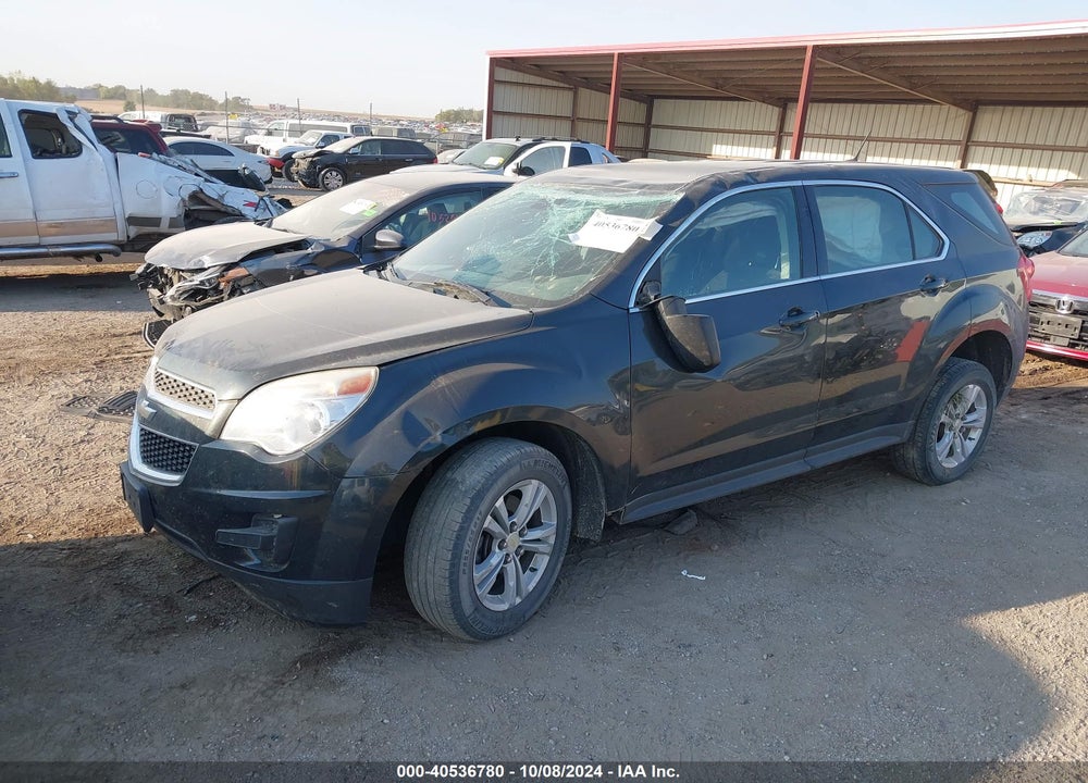 2013 CHEVROLET EQUINOX LS VIN: 2GNALBEK9D1168982