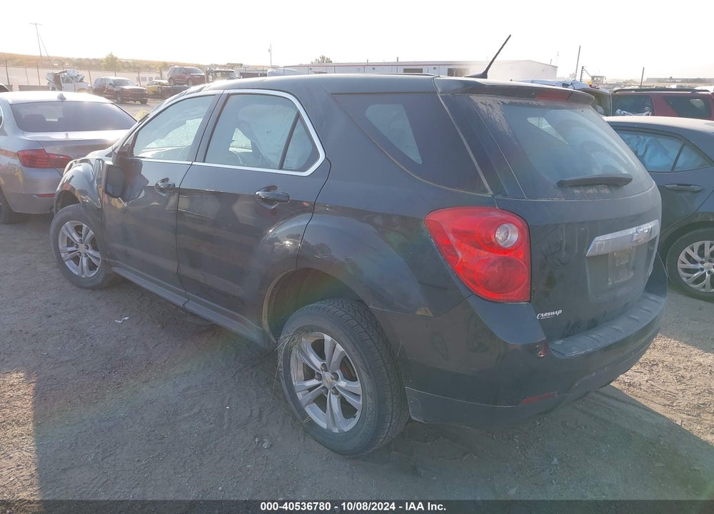 2013 CHEVROLET EQUINOX LS VIN: 2GNALBEK9D1168982