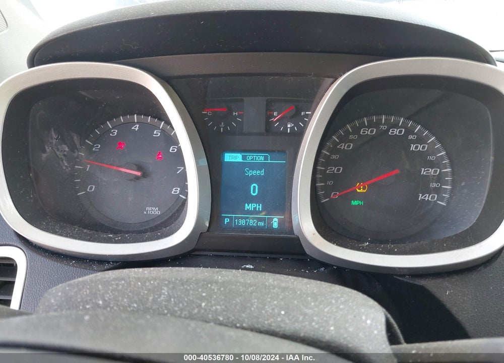 2013 CHEVROLET EQUINOX LS VIN: 2GNALBEK9D1168982