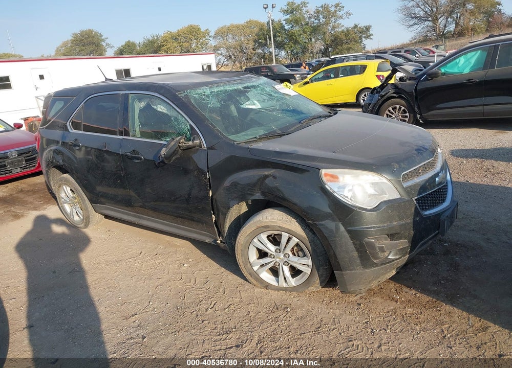 2013 CHEVROLET EQUINOX LS VIN: 2GNALBEK9D1168982