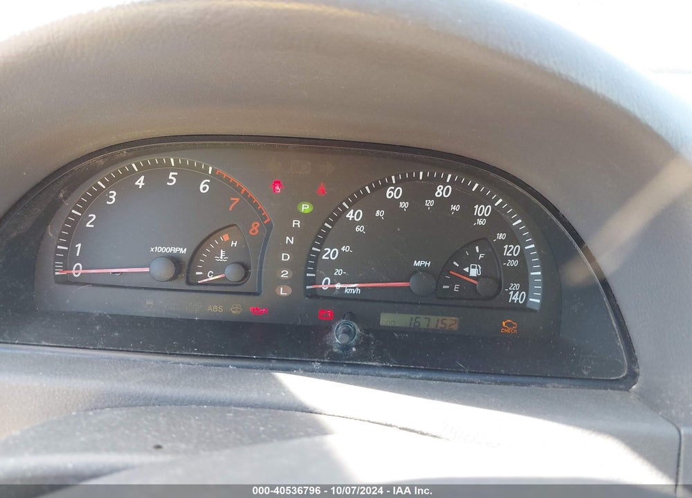 2003 TOYOTA CAMRY LE VIN: 4T1BE30K63U770211