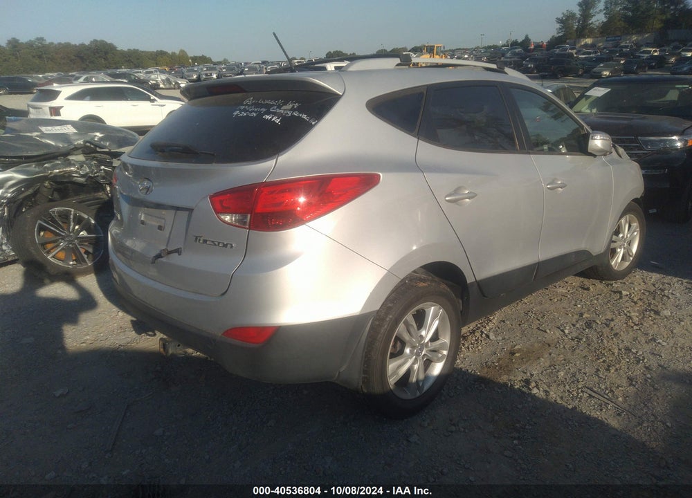 2012 HYUNDAI TUCSON GLS VIN: KM8JU3AC4CU345172