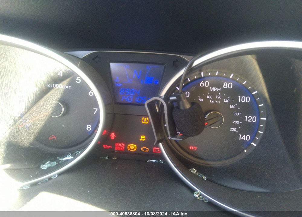 2012 HYUNDAI TUCSON GLS VIN: KM8JU3AC4CU345172