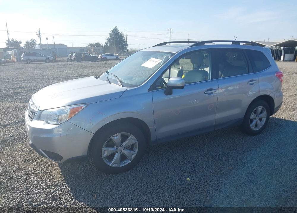 2015 SUBARU FORESTER 2.5I LIMITED VIN: JF2SJAHC8FH491519