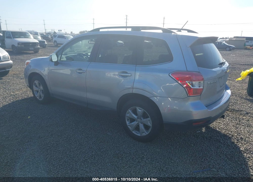 2015 SUBARU FORESTER 2.5I LIMITED VIN: JF2SJAHC8FH491519