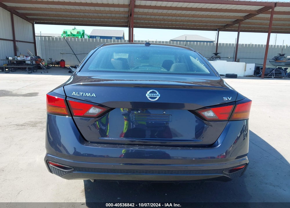 2022 NISSAN ALTIMA SV FWD VIN: 1N4BL4DV5NN397587