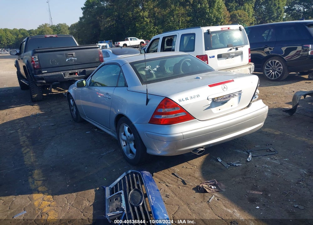 2003 MERCEDES-BENZ SLK 320 VIN: WDBKK65F53F282994