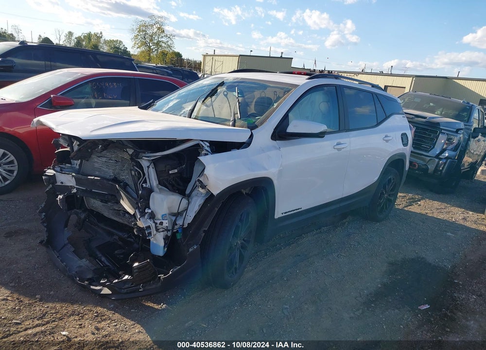 2022 GMC TERRAIN AWD SLE VIN: 3GKALTEV3NL184916