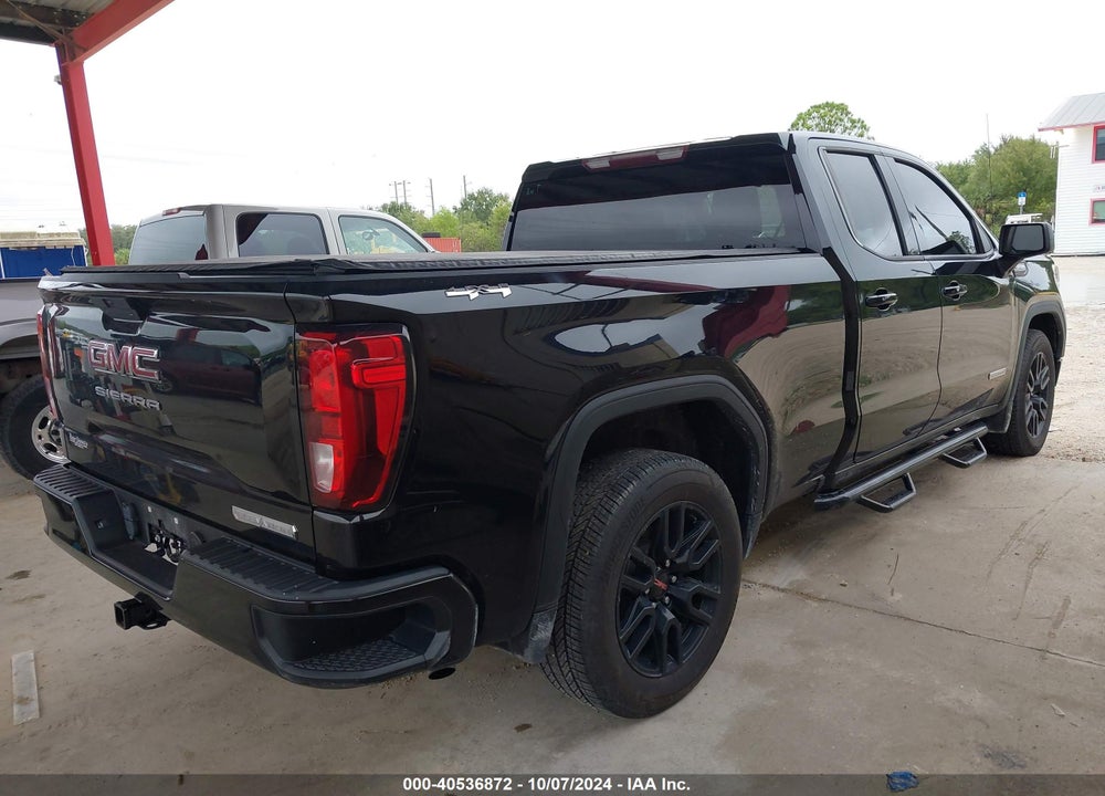 2021 GMC SIERRA 1500 4WD STANDARD BOX ELEVATION VIN: 1GTR9CED9MZ195253