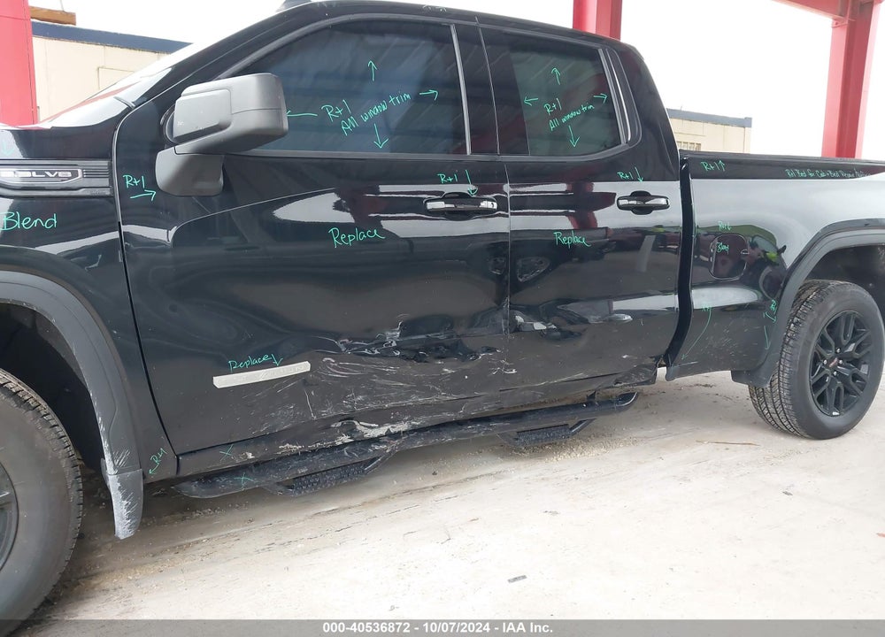 2021 GMC SIERRA 1500 4WD STANDARD BOX ELEVATION VIN: 1GTR9CED9MZ195253