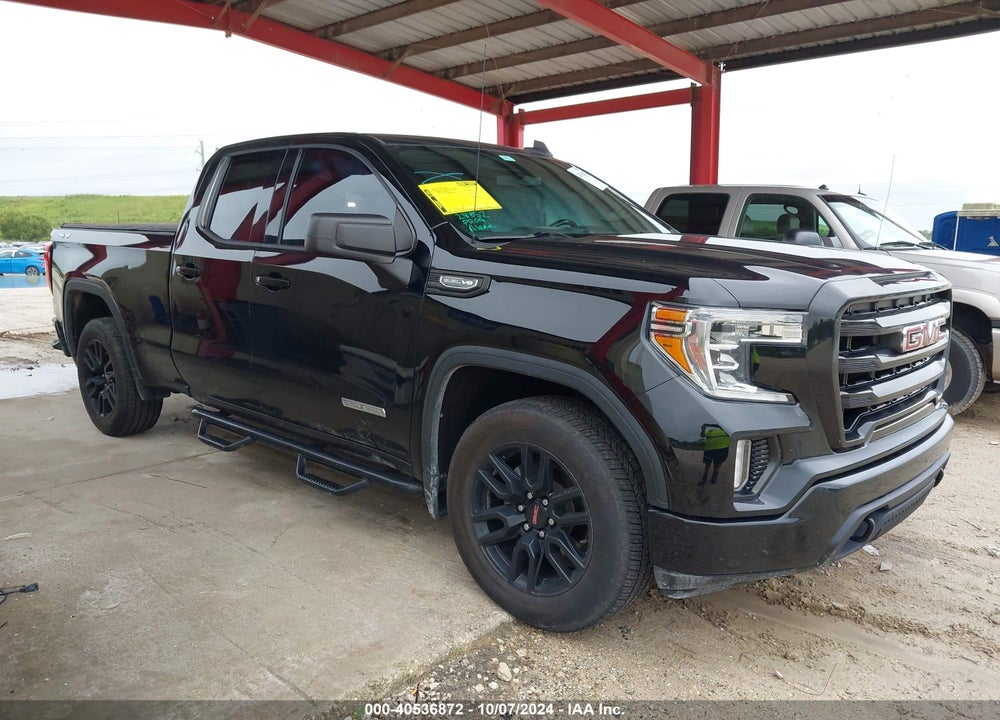 2021 GMC SIERRA 1500 4WD STANDARD BOX ELEVATION VIN: 1GTR9CED9MZ195253