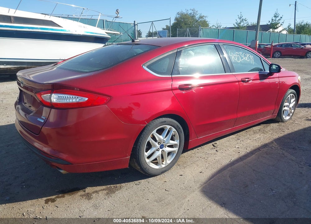 2013 FORD FUSION SE VIN: 3FA6P0HR4DR199185