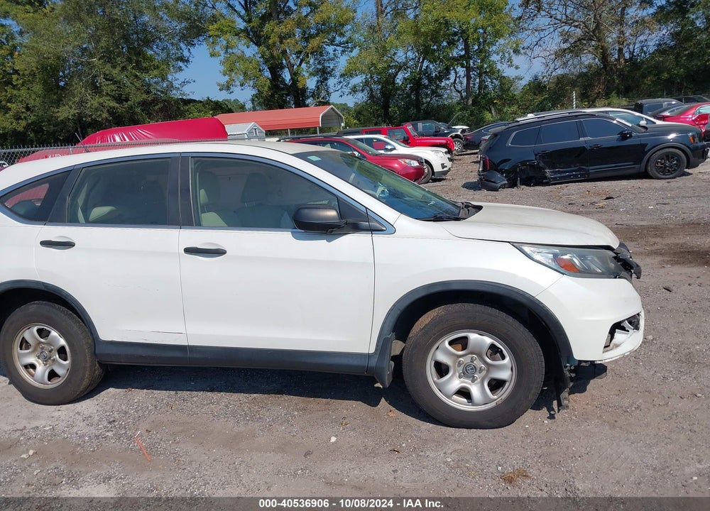 2015 HONDA CR-V LX VIN: 5J6RM3H30FL009620