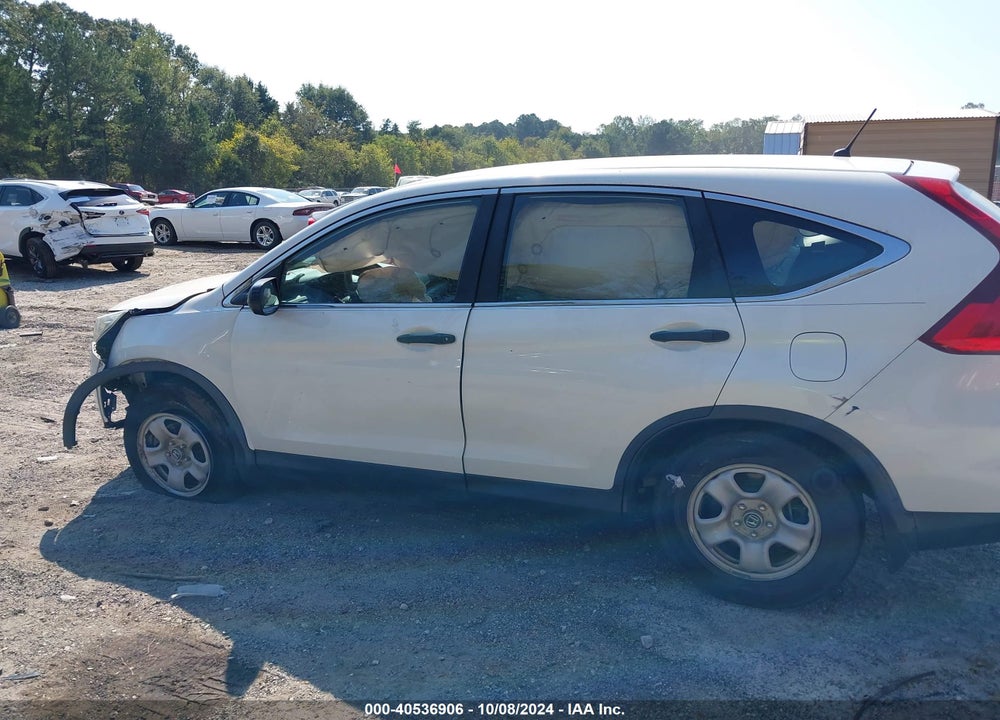 2015 HONDA CR-V LX VIN: 5J6RM3H30FL009620