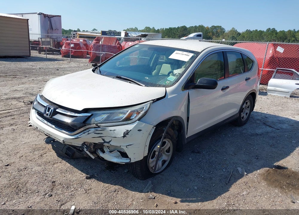 2015 HONDA CR-V LX VIN: 5J6RM3H30FL009620