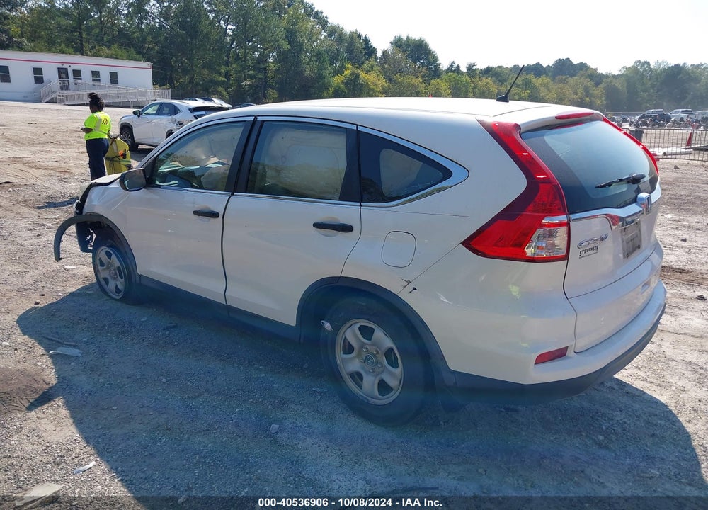 2015 HONDA CR-V LX VIN: 5J6RM3H30FL009620