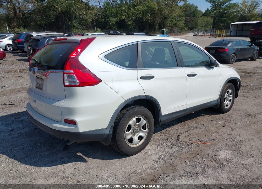 2015 HONDA CR-V LX VIN: 5J6RM3H30FL009620