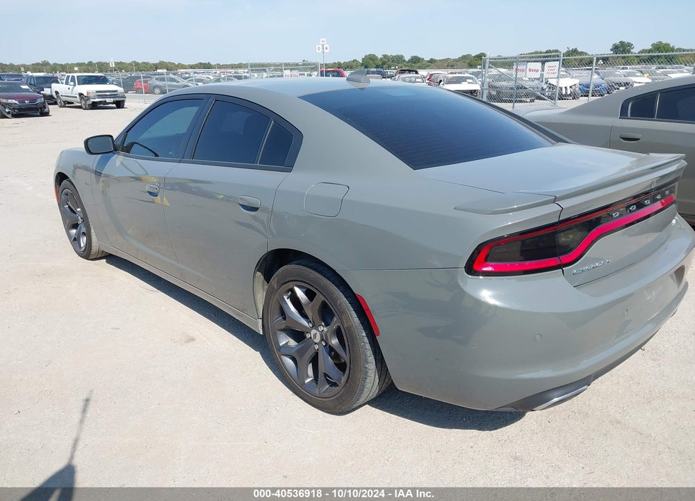 2018 DODGE CHARGER R/T RWD VIN: 2C3CDXCT3JH291384