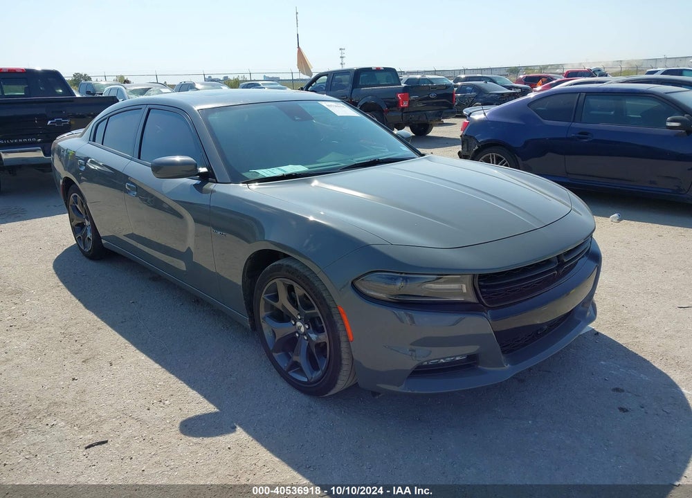 2018 DODGE CHARGER R/T RWD VIN: 2C3CDXCT3JH291384