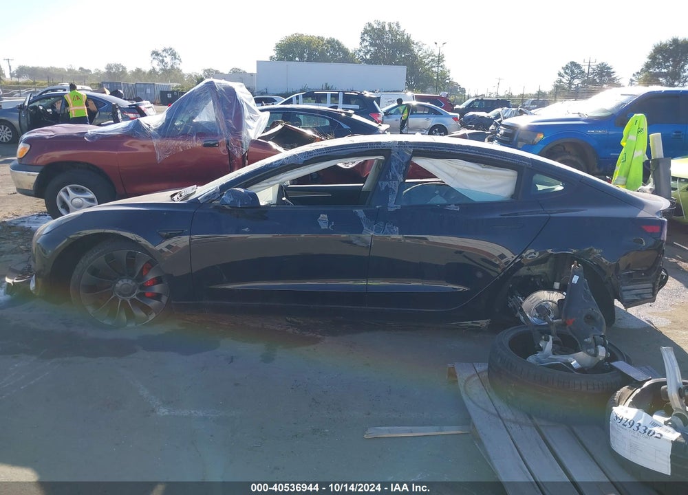 2022 TESLA MODEL 3 VIN: 5YJ3E1EC8NF340187