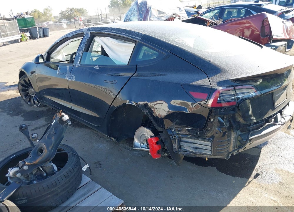2022 TESLA MODEL 3 VIN: 5YJ3E1EC8NF340187