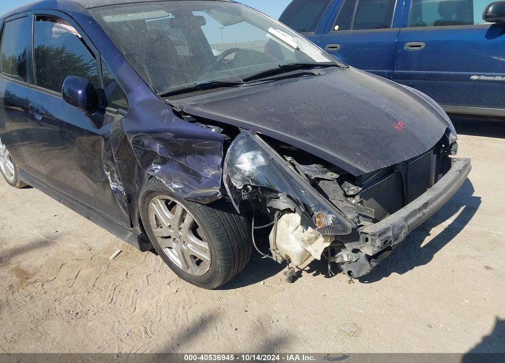 2008 HONDA FIT SPORT VIN: JHMGD38628S033464