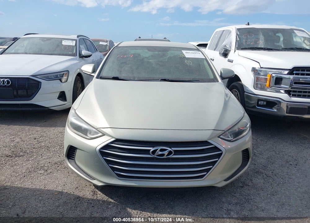 2017 HYUNDAI ELANTRA SE VIN: KMHD74LF5HU421457