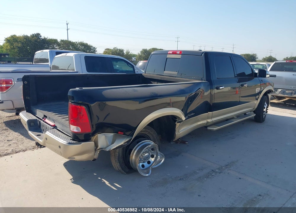 2012 RAM 3500 LAIE LONGHORN/LIMITED EDITION VIN: 3C63DRKL8CG342171