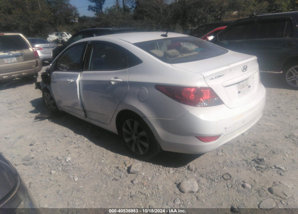 2014 HYUNDAI ACCENT GLS VIN: KMHCU4AE3EU769560