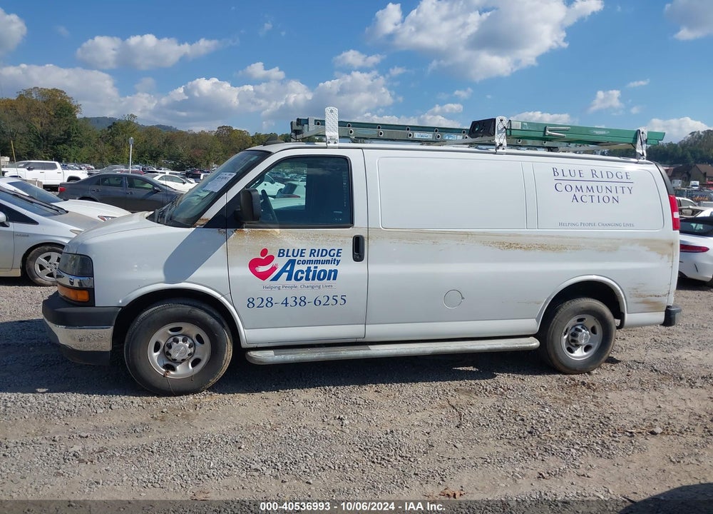 2019 CHEVROLET EXPRESS 2500 WORK VAN VIN: 1GCWGAFG9K1357528