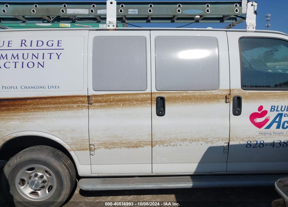 2019 CHEVROLET EXPRESS 2500 WORK VAN VIN: 1GCWGAFG9K1357528