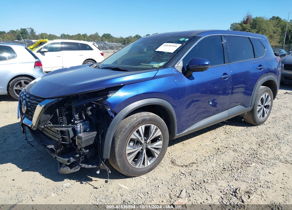 2021 NISSAN ROGUE SV INTELLIGENT AWD VIN: 5N1AT3BB1MC833494